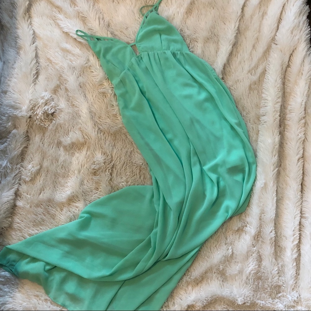 Turquoise Maxi Dress